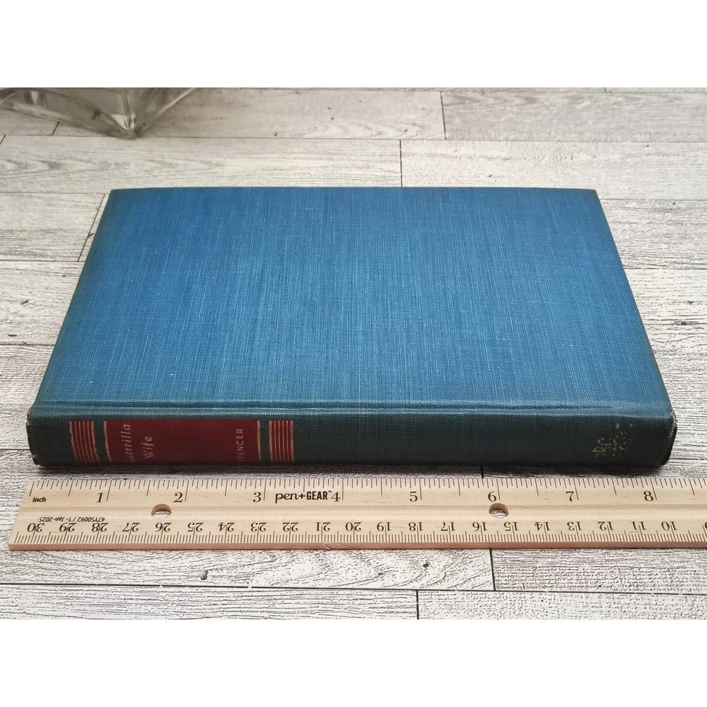 Guerrilla Wife 1945 Louise Reid Spencer HC BCE WWII Philippines Jungle‎ Memoir